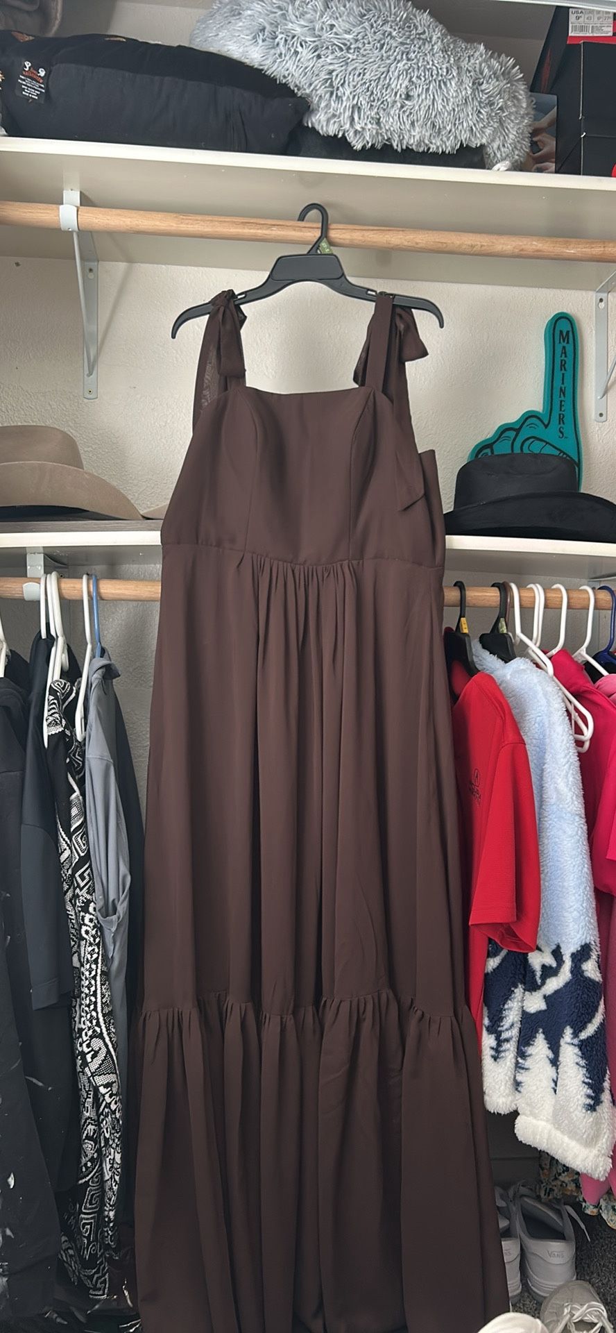Brown Formal Dress, Size 10