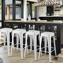 Set Of 4 Bar Stools 