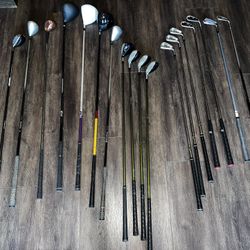 Golf Clubs Irons and Drivers