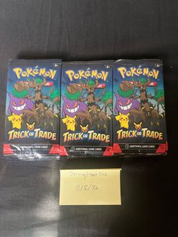 Pokémon Trick or Trade 2024 packs