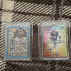 Case Hit James Cook Kaleidoscope & Dak Prescott /299 King of Cards