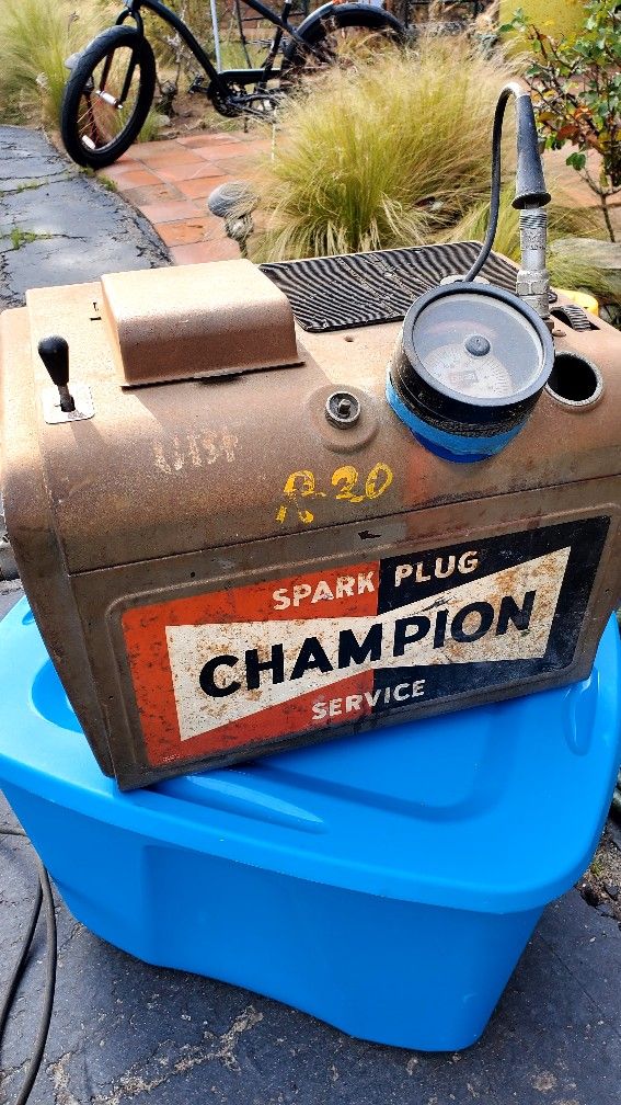 Vintage CHAMPION Spark Plug Tester / Cleaner