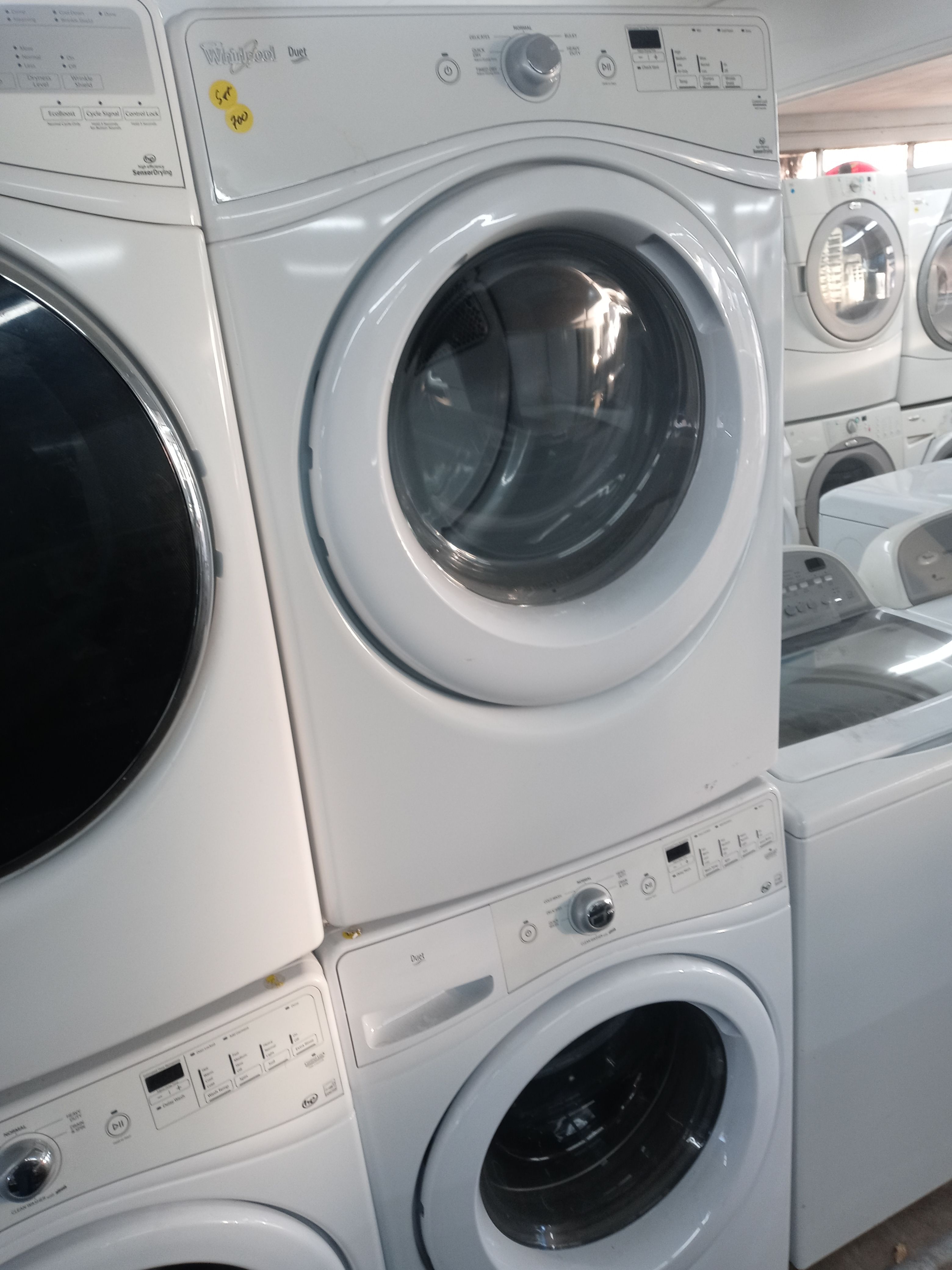 Whirlpool Duet stackable front load washer and dryer set - Free delivery