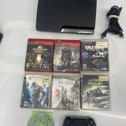 PlayStation 3 Slim 320 GB With 7 Games 