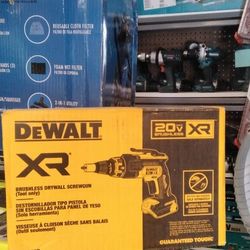 DEWALT 20V MAX BRUSHLESS DRYWALL SCREWGUN (TOOL ONLY)