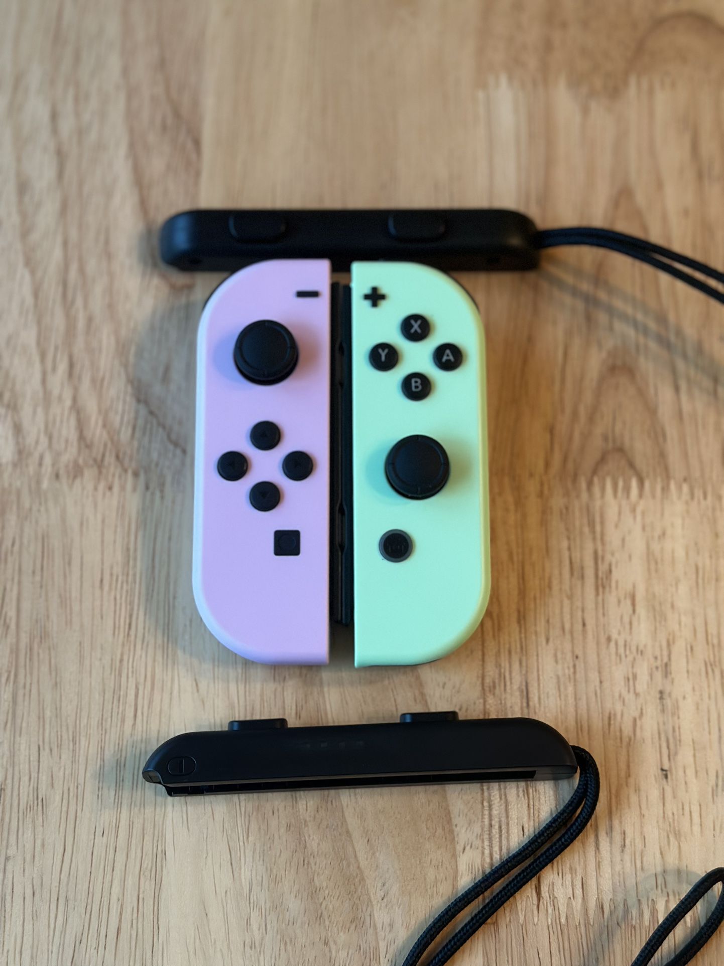 Joycons For Nintendo Switch Light Pink Green 
