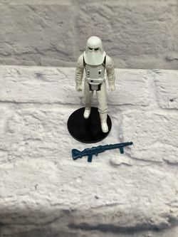 VINTAGE 1980 STAR WARS HOTH SNOWTROOPER with Gun HK