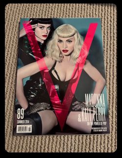 Madonna and Katy Perry V Magazine (2014)
