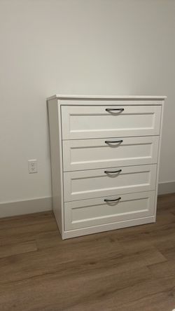 White dresser