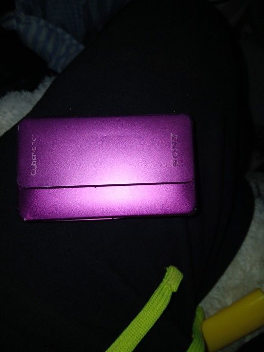 Sony Cybershot Pink Camera