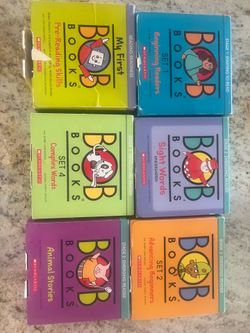 6 sets of BOB books
