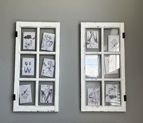 Distressed Wall / Picture Frame
