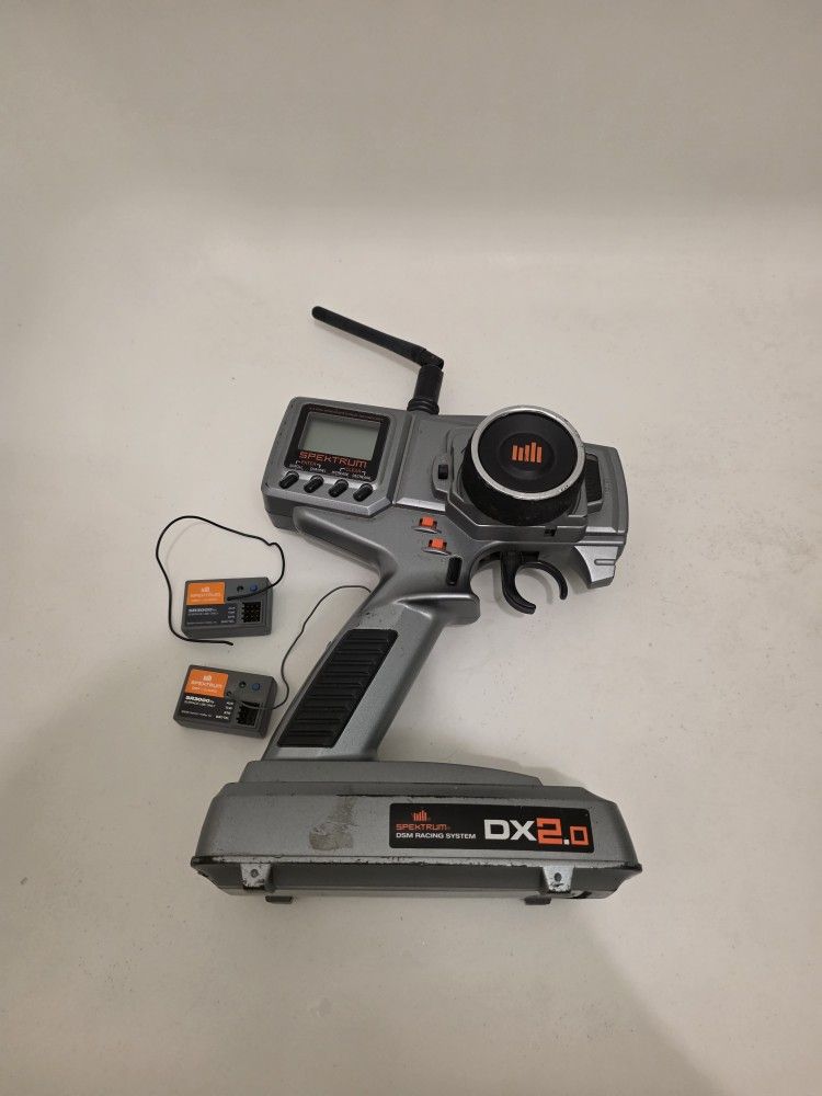 RC Car Spektrum Remote And Receiver X2