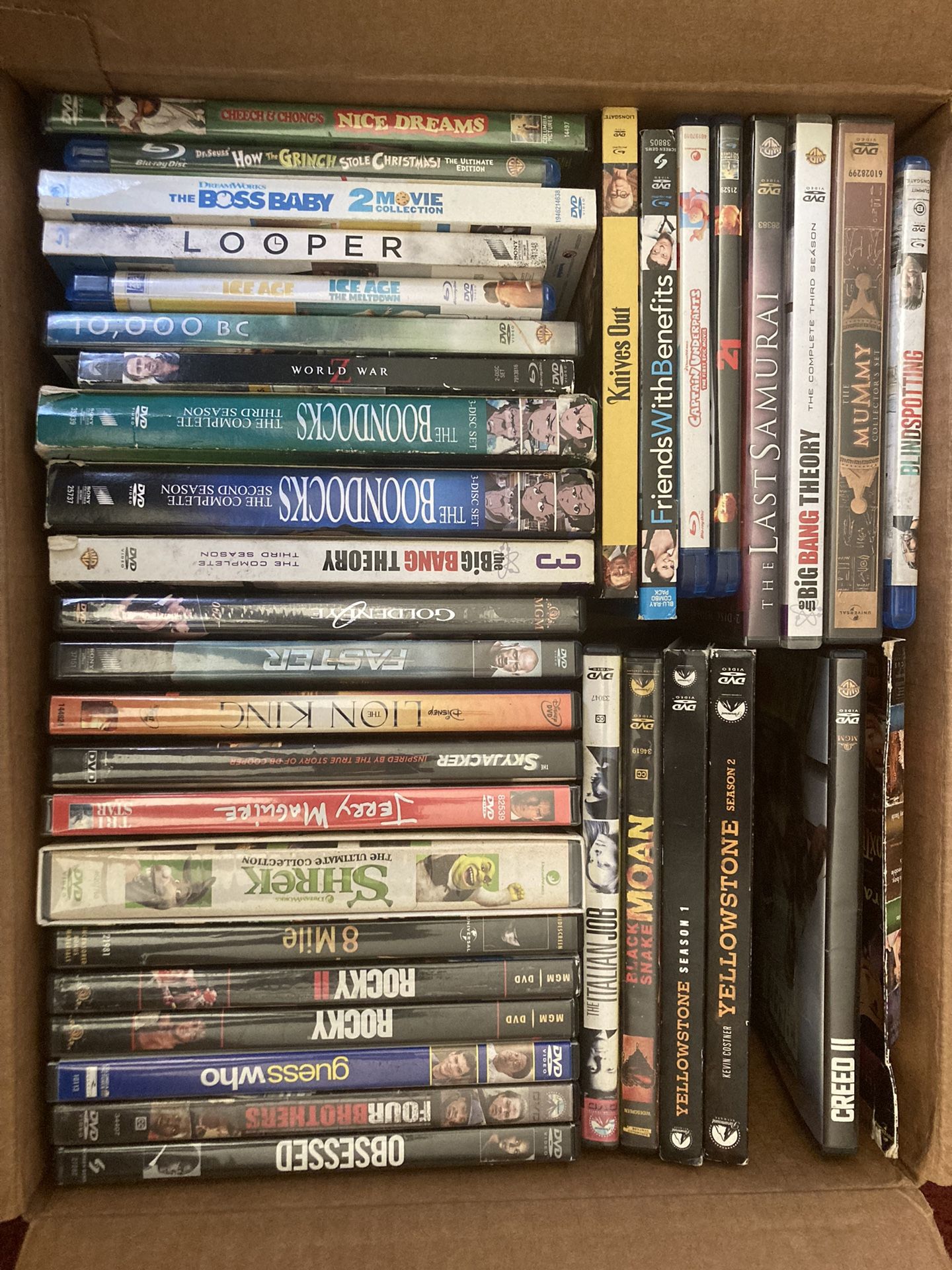 DVD/Blu-ray Lot