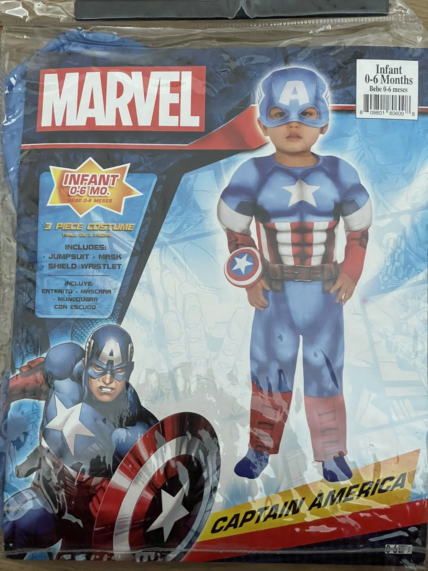 Marvel Captain America Infant Costume