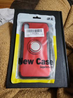 Iphone XR Red Case With Ring Holder Negotiable
