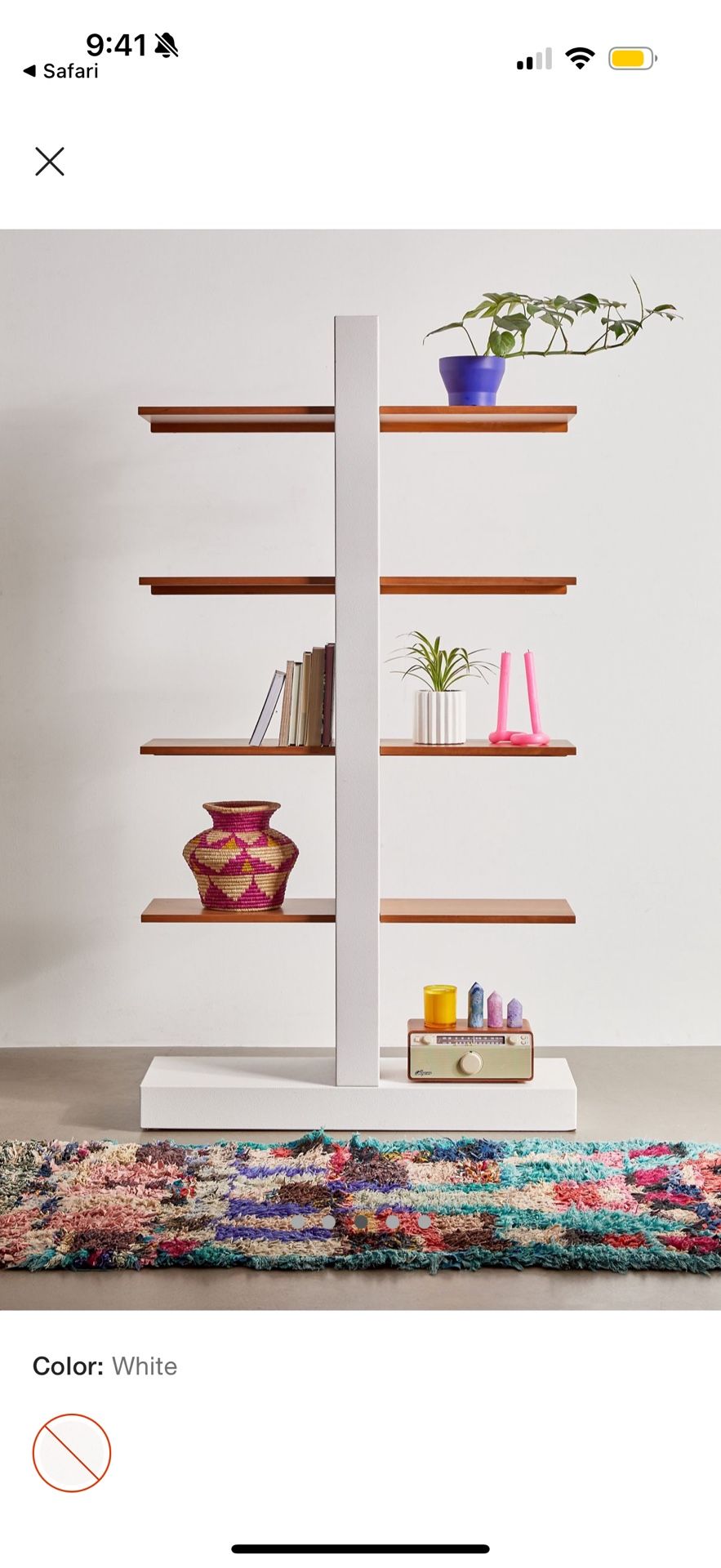 Urban Outfitters Roma Storage Shelf
