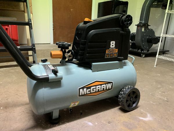 mcgraw 8 gallon air compressor manual
