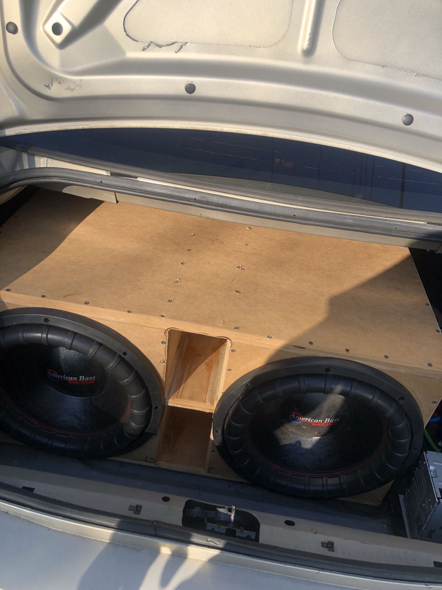 2 15inch American Bass Subwoofers