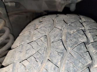 4 USED 265/75/16 TIRES