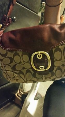 Coach hand bag