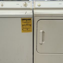 Hotpoint Washer Electric Dryer Older Style Ran Like Champion 