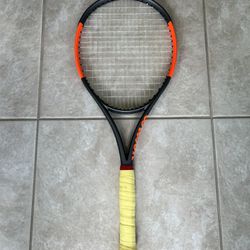 WILSON BURN 100LS v2 w/ Spin Effect 18x16 Tennis Racquet/Racket 4 3/8 Grip