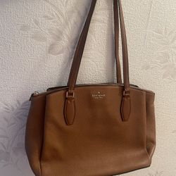 Kate Spade Light, Brown, Leather Purse, And Perfect Condition