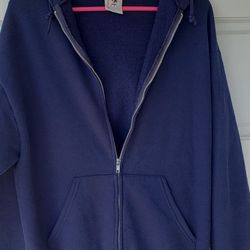 Mens/ladies Size M Hoodie Zippered 