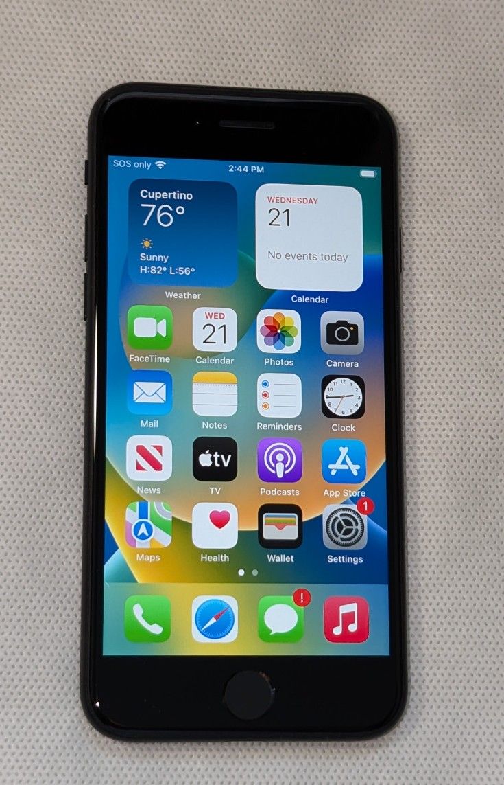 VERY NICE APPLE iPhone SE 2 64GB FOR Dish Wireless NETWORK