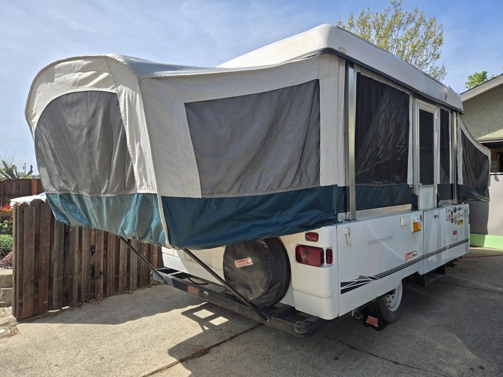 2001 Coleman Fleetwood Santa Fe Popup Camper Can Deliver!