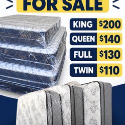 Mattresses King Queen Full Twin