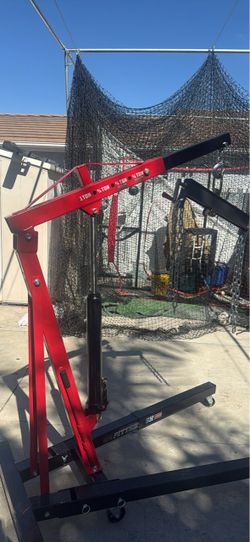Engine hoist & leveler