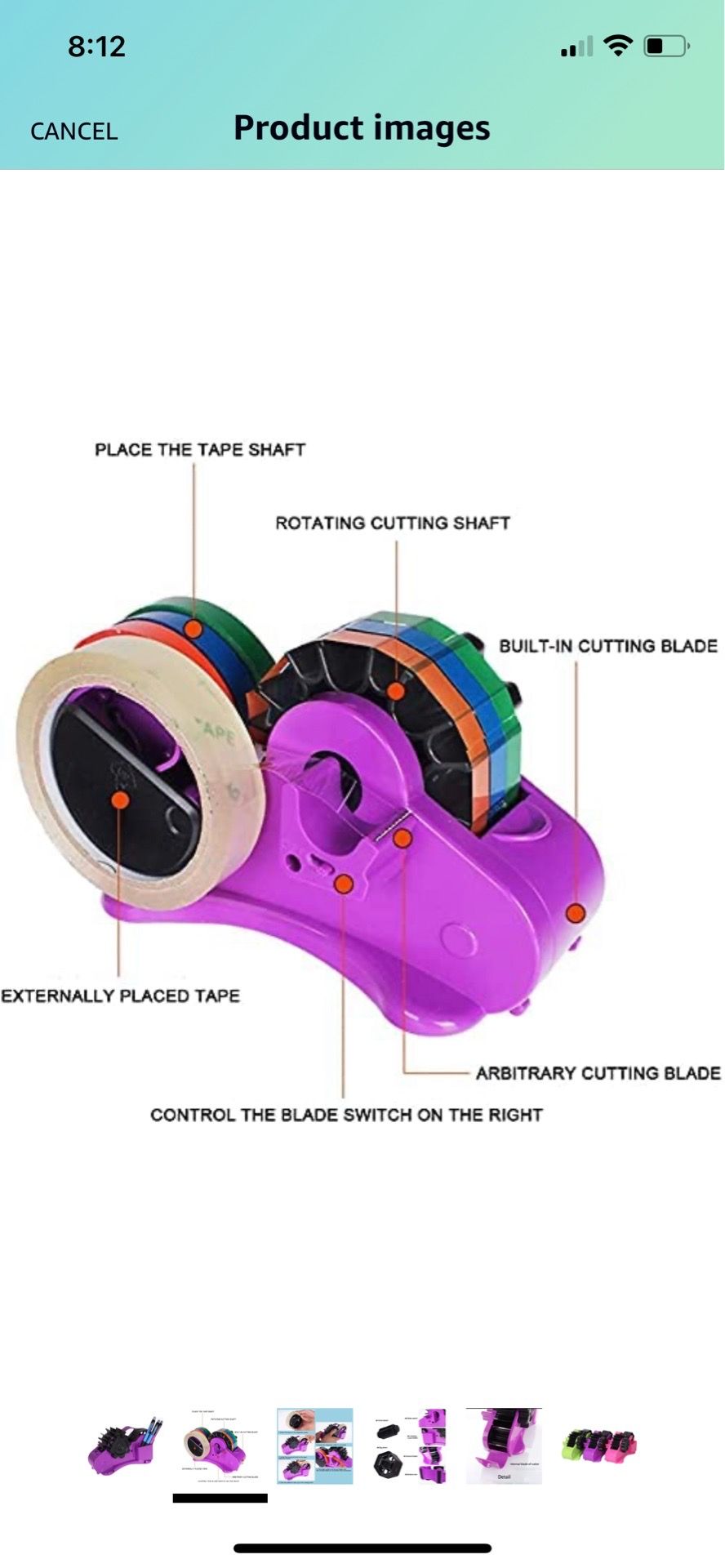 Tape dispenser