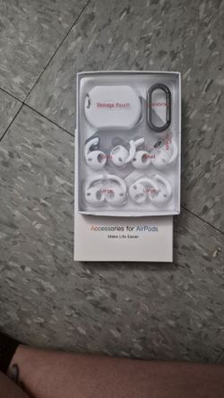 AirPods Accessories Kit with Case and Ear Hooks