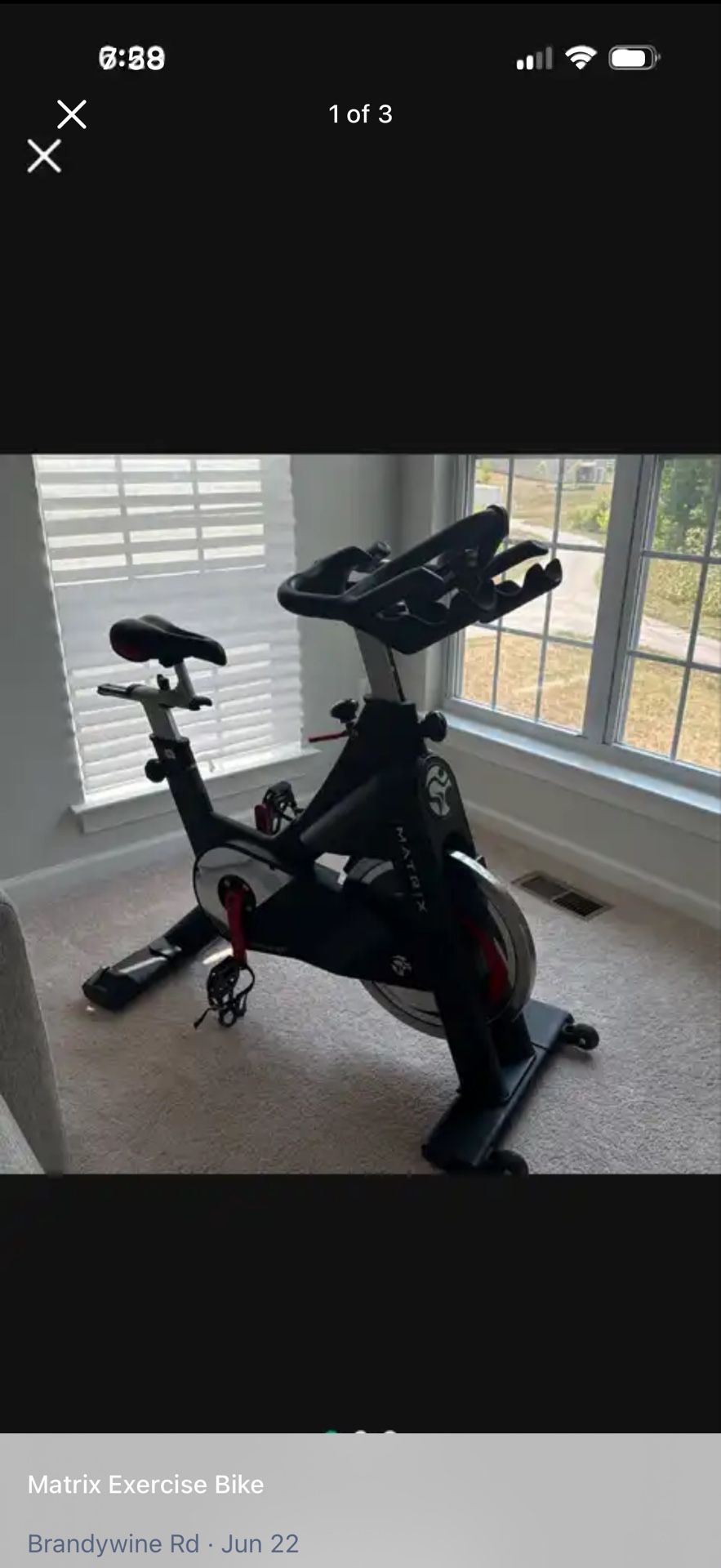 Matrix Exercise Bike
