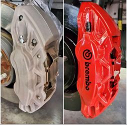 Rim blackout and Caliper painting