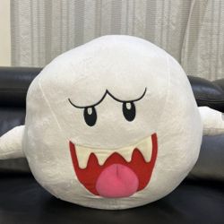 17.7" Mario King Boo Ghost Plush from Japan