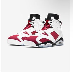 Jordan 6s Carmine