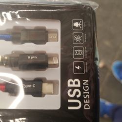 Cellular phone charging cables