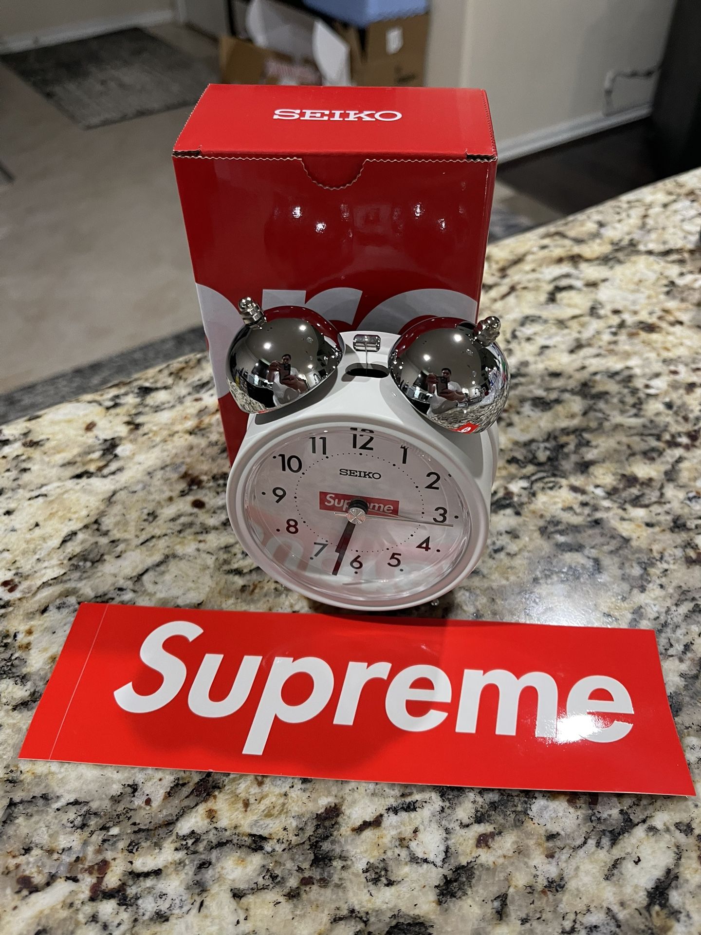 Supreme®/Seiko Alarm Clock Supreme Seiko Alarm Clock