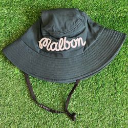 Malbon Golf Bucket Hat - Size S/M- Forest Green