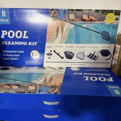8 Piece Pool Cleaning Kit 