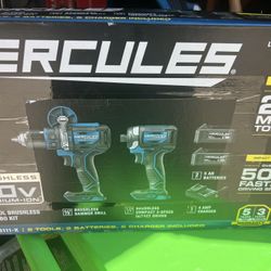 Hercules 20V Drill Combo Set 