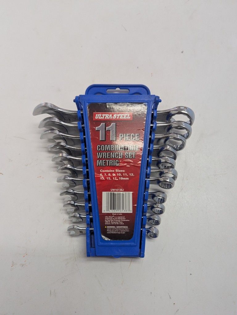 Ultra Steel Wrench Set