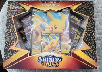 Pikachu V Shining Fates Trading Cards