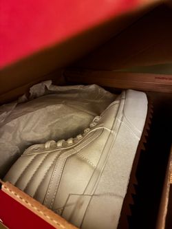 White High-Top Sneakers
