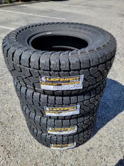 285 70 17 LIONHART ALL TERRAIN TIRES SILVERADO SUBURBAN TAHOE SIERRA TITAN TUNDRA