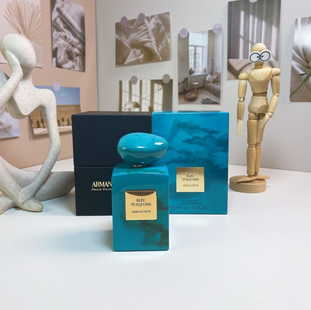 Armani Prive Bleu Turquoise