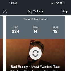 Bad Bunny Tickets For Sale 